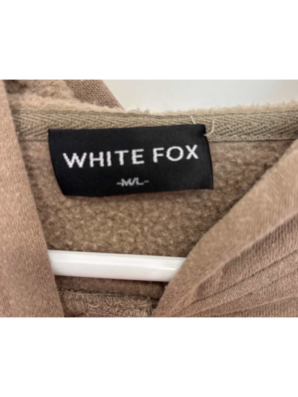 Women’s Hooded Sweatshirt in Taupe M/L - Picture 2 of 3
